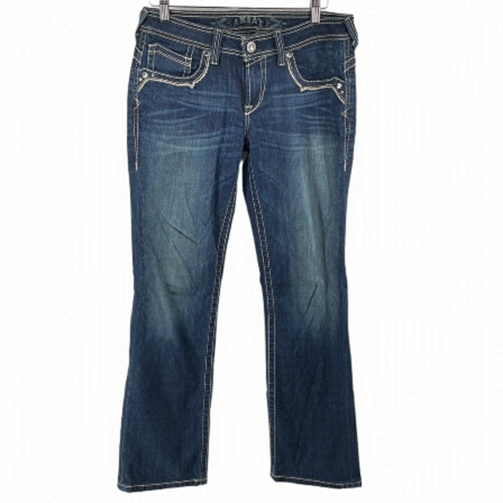 Ariat Amber Jeans western wear denim gemstones cowboy rodeo  sz 29